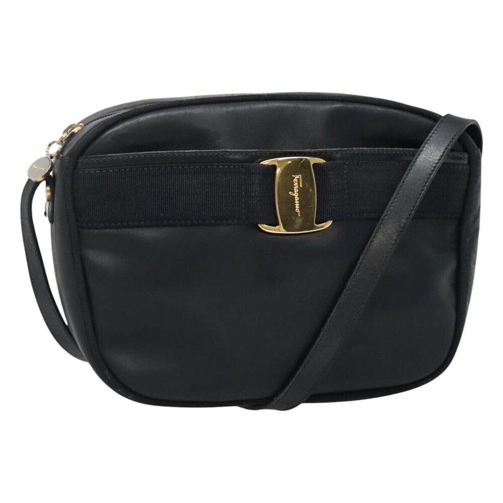 Salvatore Ferragamo Vara Bow camera Leather